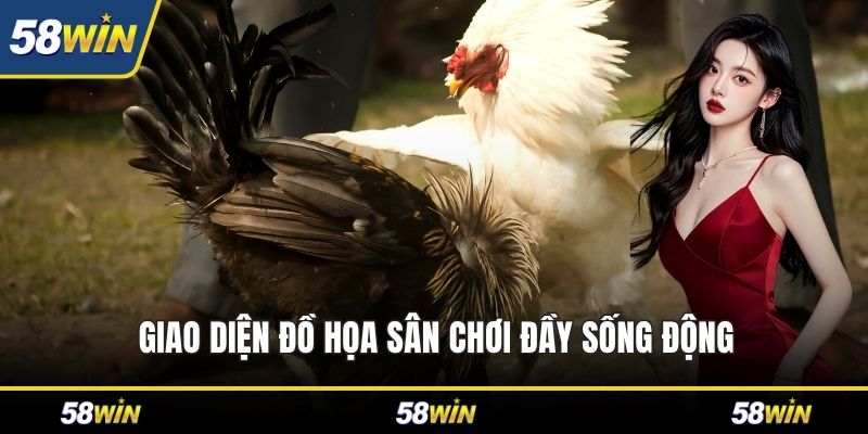 Giao diện đồ họa sân chơi đầy sống động