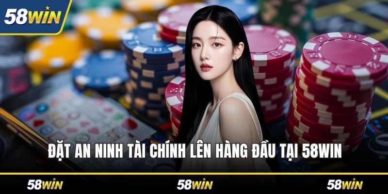 Đặt an ninh tài chính lên hàng đầu tại 58WIN